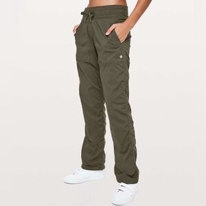 Lululemon Dance Studio Dark Olive Track Pants III